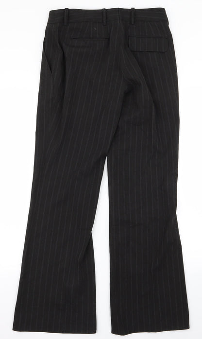 Womens UK Size 12 H&M Regular Fit  Black Trousers