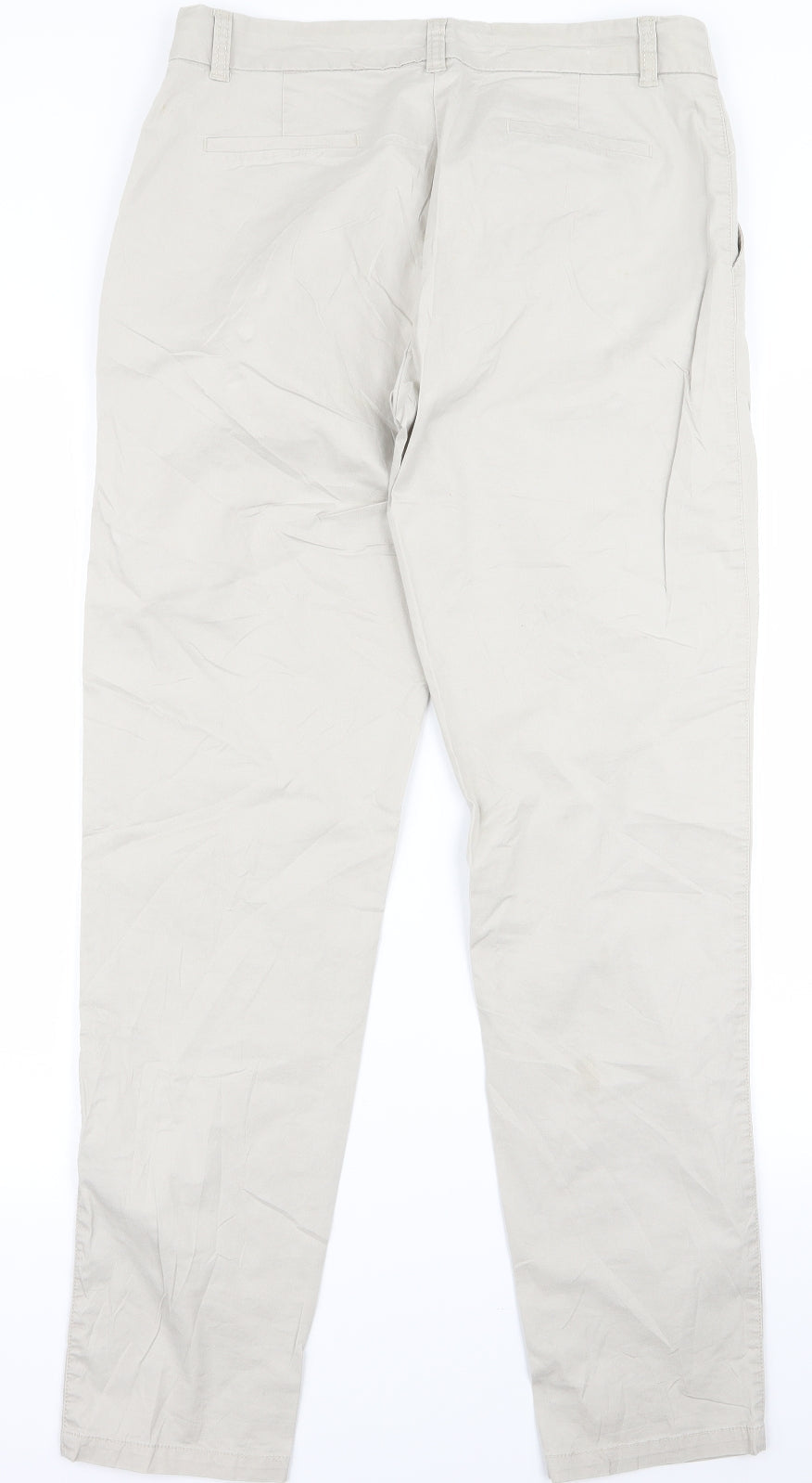 Womens UK Size 38 blue motion Regular Fit  Beige Trousers