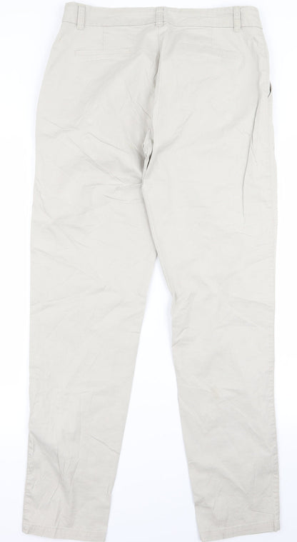 Womens UK Size 38 blue motion Regular Fit  Beige Trousers