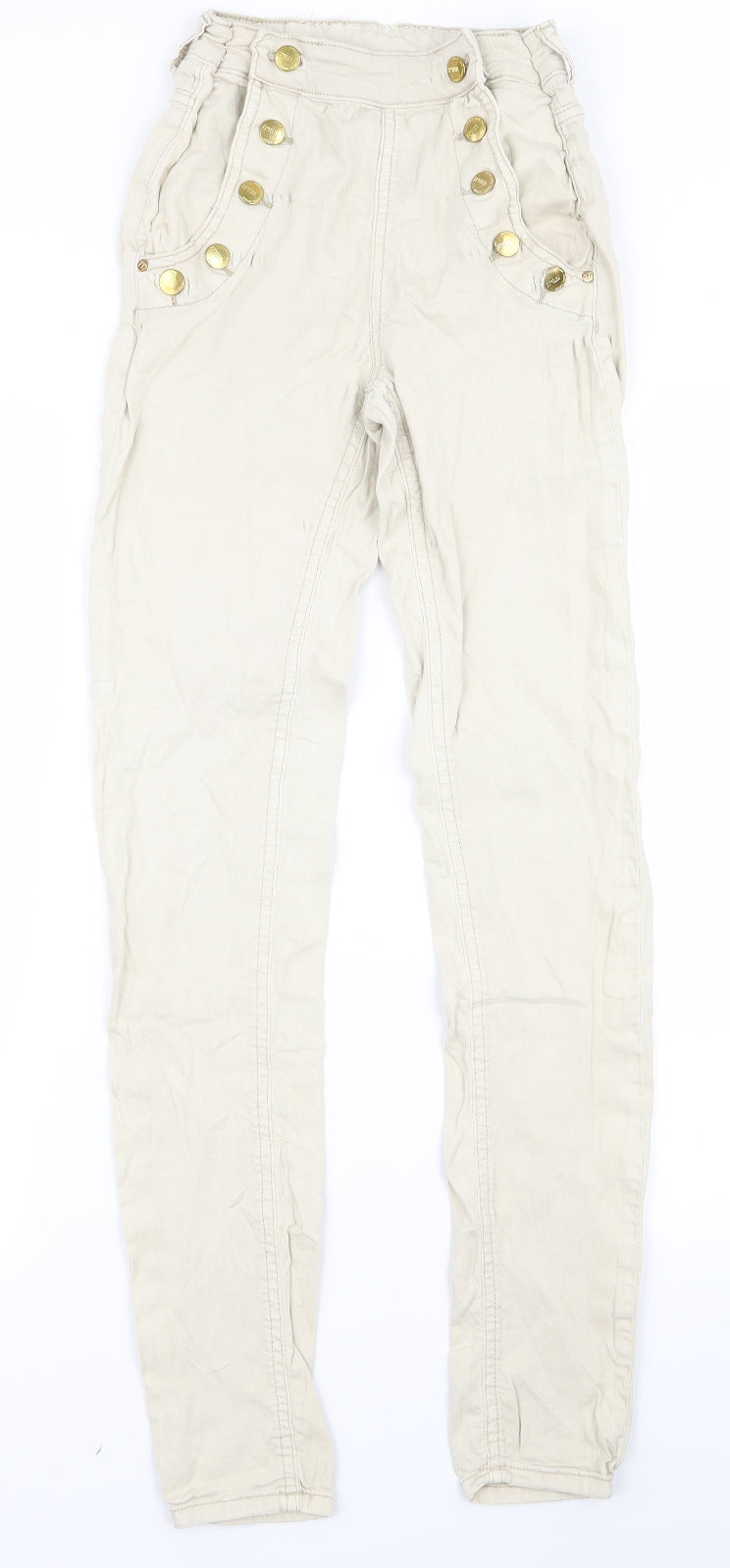 77th Womens Beige   Skinny Jeans Size 36 L26 in