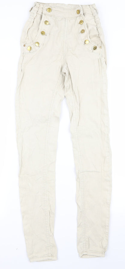 77th Womens Beige   Skinny Jeans Size 36 L26 in