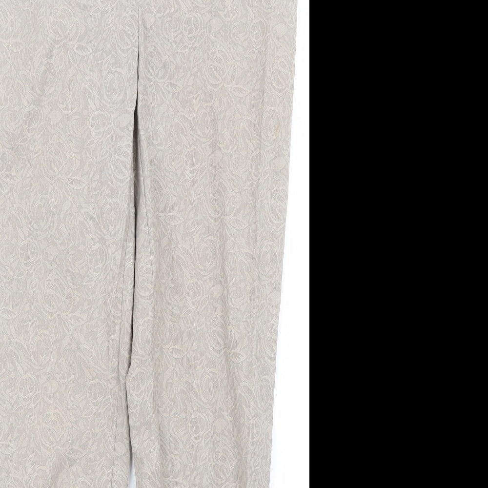 Womens UK Size 10 NEXT Regular Fit  Beige Trousers