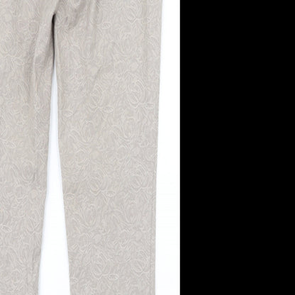 Womens UK Size 10 NEXT Regular Fit  Beige Trousers