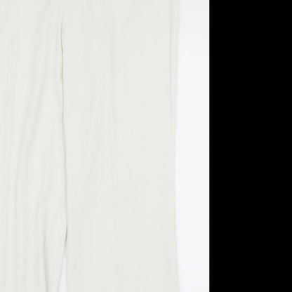 elam Womens White   Trousers  Size 14 L30 in