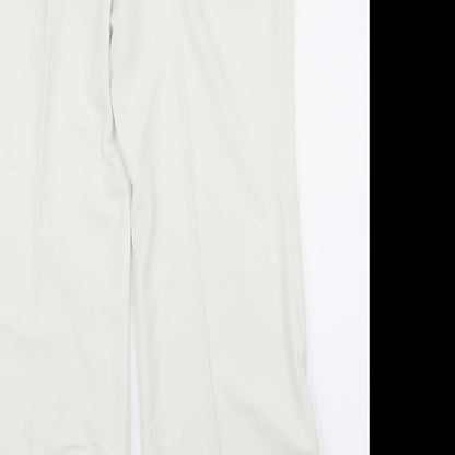 elam Womens White   Trousers  Size 14 L30 in