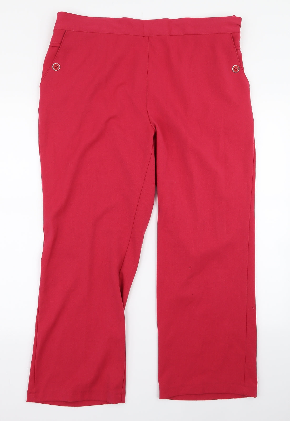 Womens UK Size 10 anna rose Regular Fit  Pink Trousers