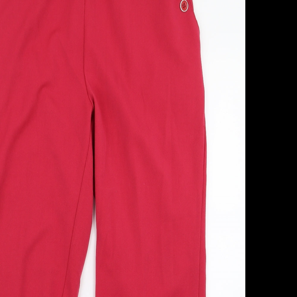 Womens UK Size 10 anna rose Regular Fit  Pink Trousers