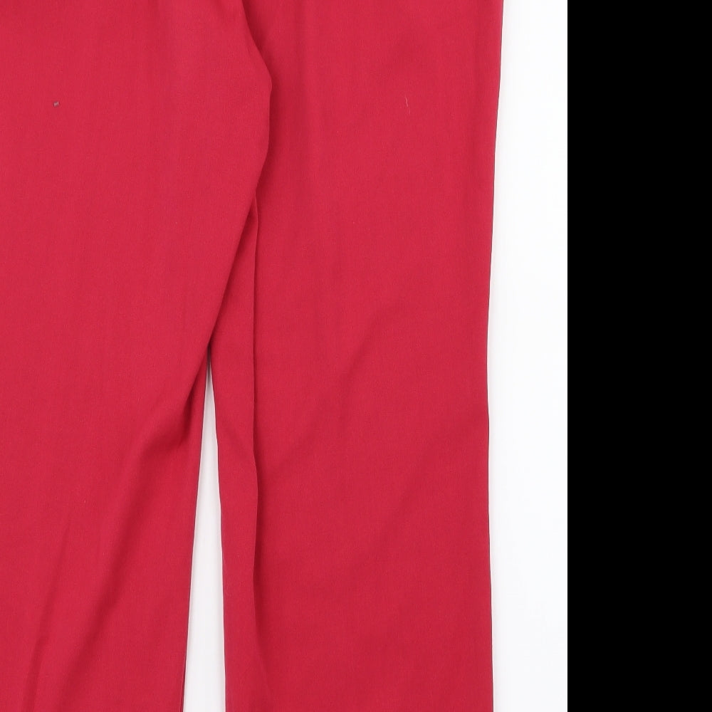 Womens UK Size 10 anna rose Regular Fit  Pink Trousers
