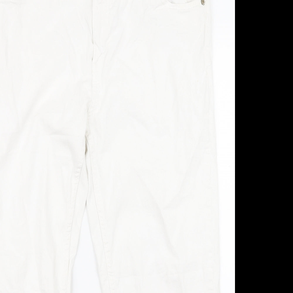 up 2 fashion Womens White   Bootcut Jeans Size 34 L25 in