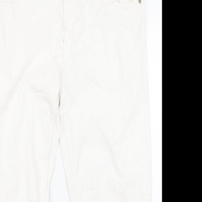up 2 fashion Womens White   Bootcut Jeans Size 34 L25 in