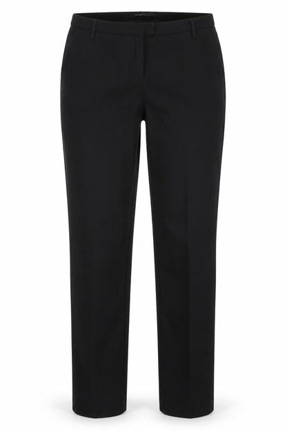 Womens UK Size 32 Preworn Regular Fit  Black Trousers