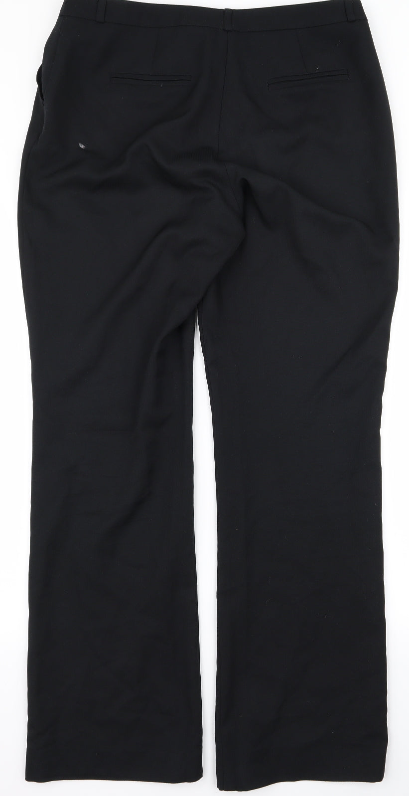 TU Womens Black   Trousers  Size 12 L30 in