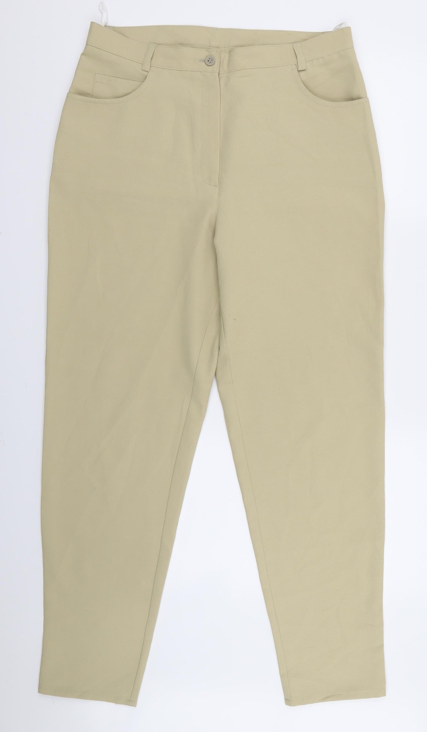 prewoen Womens Beige   Trousers  Size 32 L29 in