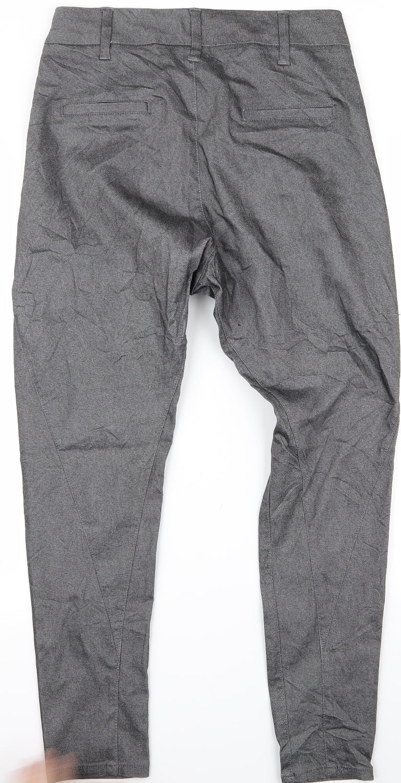 kappah Womens Grey   Trousers  Size 38 L25 in