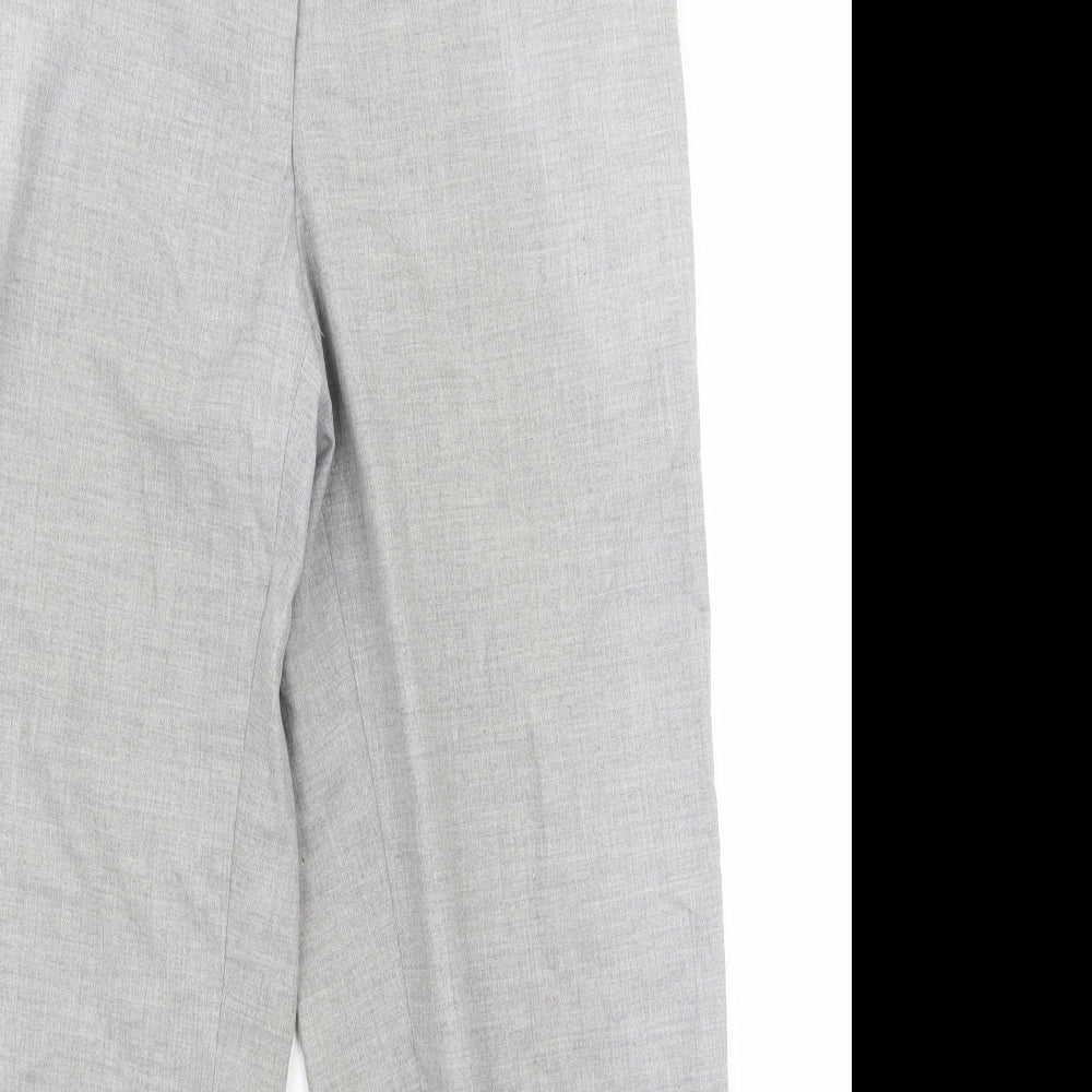 Womens UK Size 30 Preworn Regular Fit  Grey Trousers