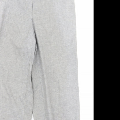 Womens UK Size 30 Preworn Regular Fit  Grey Trousers