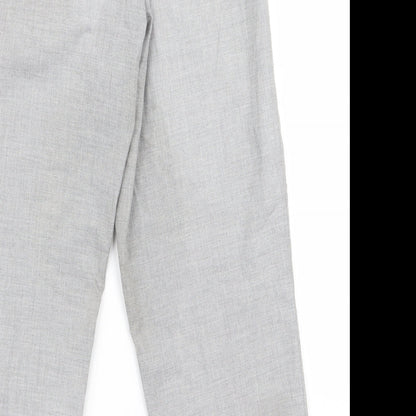 Womens UK Size 30 Preworn Regular Fit  Grey Trousers