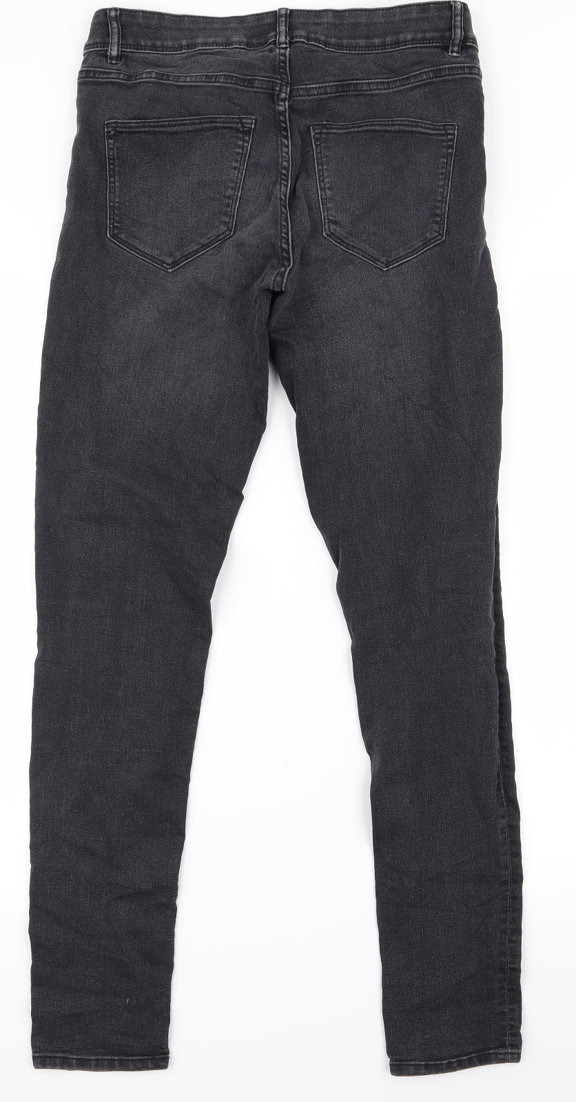 Womens UK Size 27 in Divided Regular Fit Skinny Grey Jeans