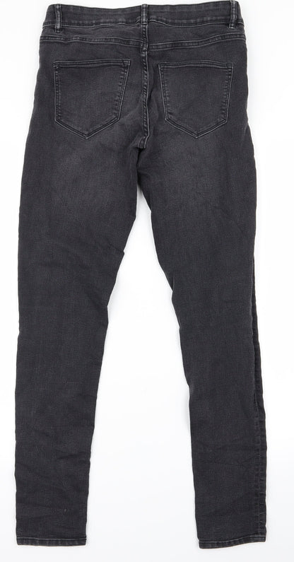 Womens UK Size 27 in Divided Regular Fit Skinny Grey Jeans