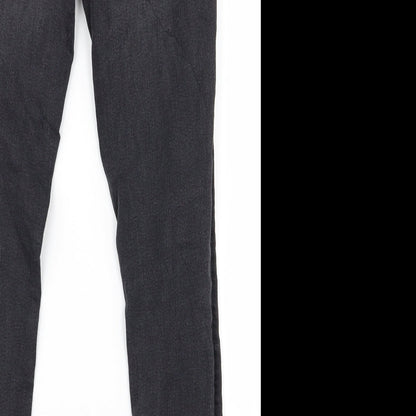 Womens UK Size 27 in Divided Regular Fit Skinny Grey Jeans