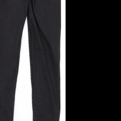 Womens UK Size 10 Divided Regular Fit Skinny Black Jeans