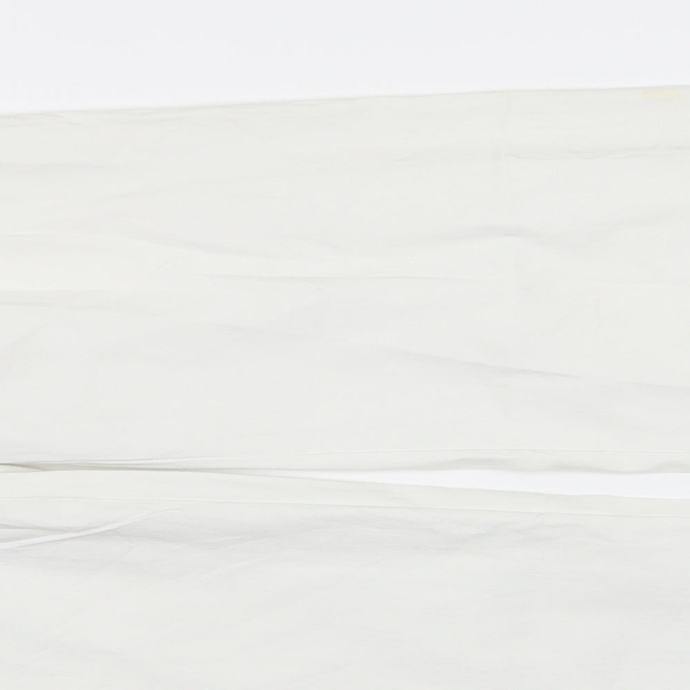 La Bella Womens White   Trousers  Size 14 L26 in