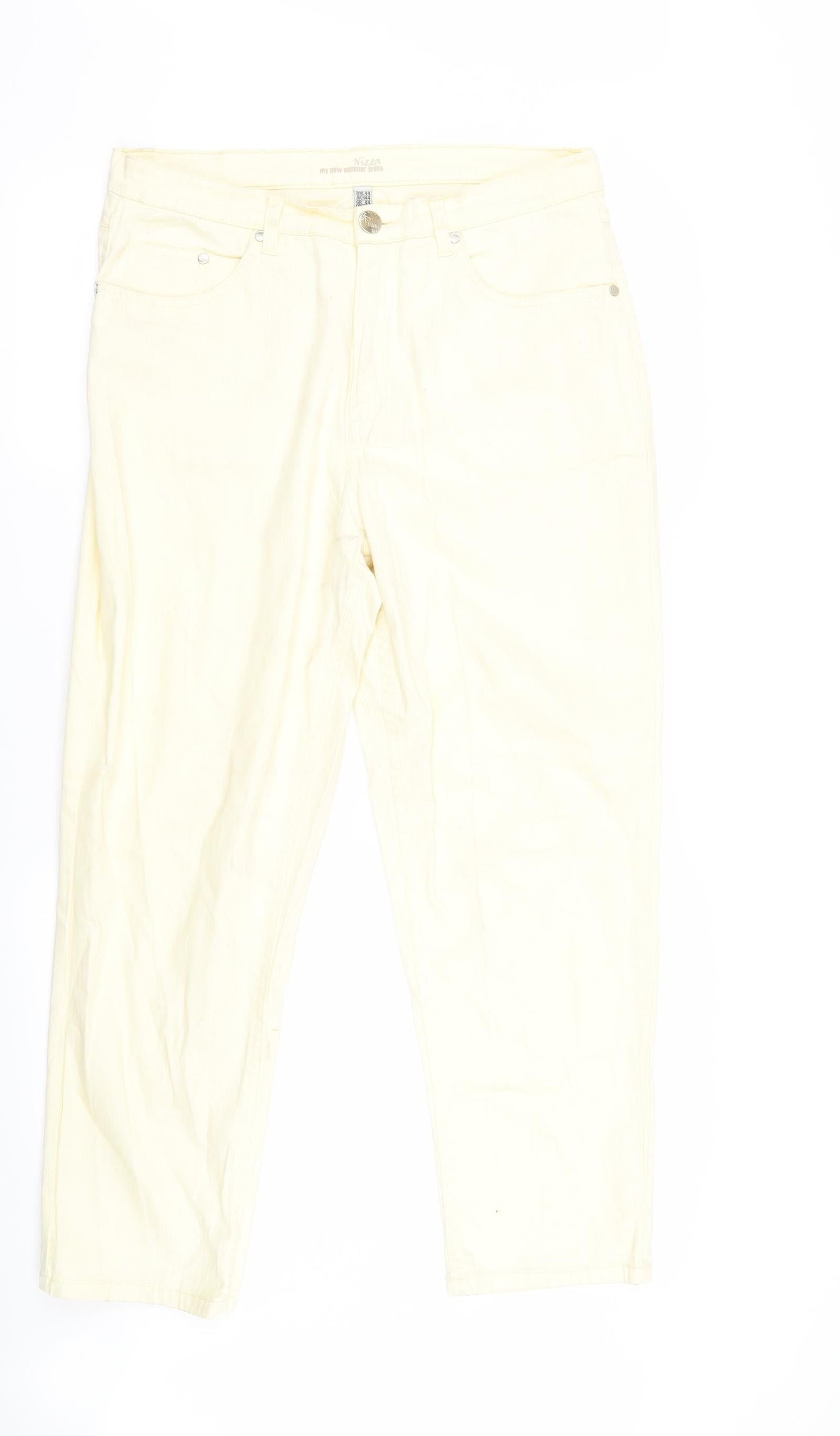 nezza Womens Yellow   Trousers  Size 32 L27 in - m