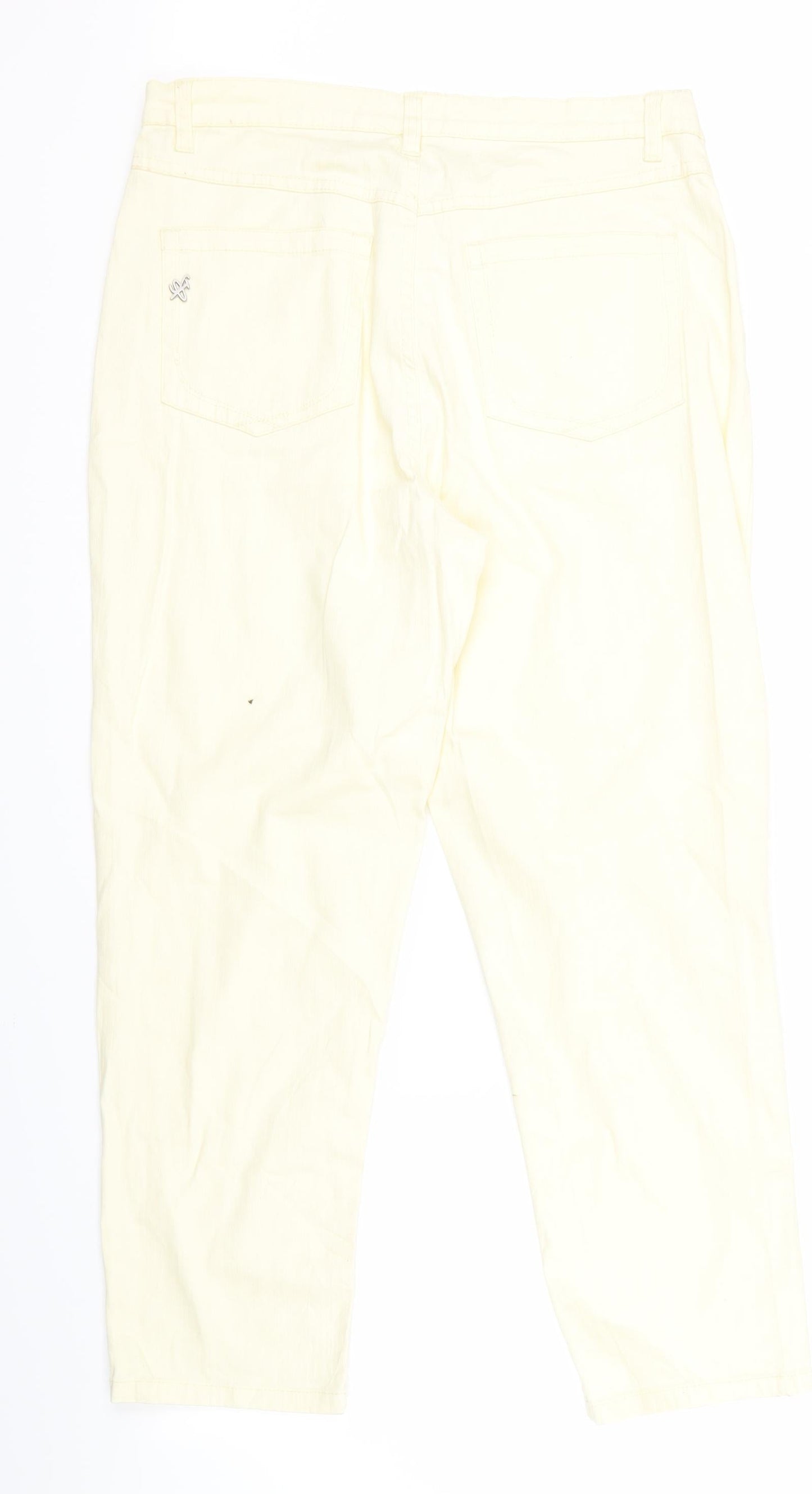 nezza Womens Yellow   Trousers  Size 32 L27 in - m
