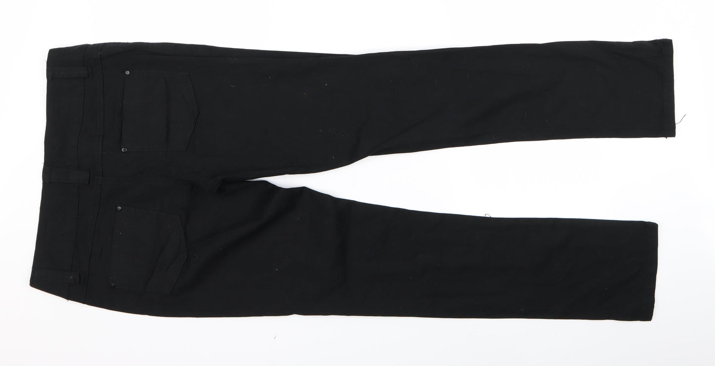 Womens UK Size 38 vero moda Regular Fit  Black Trousers