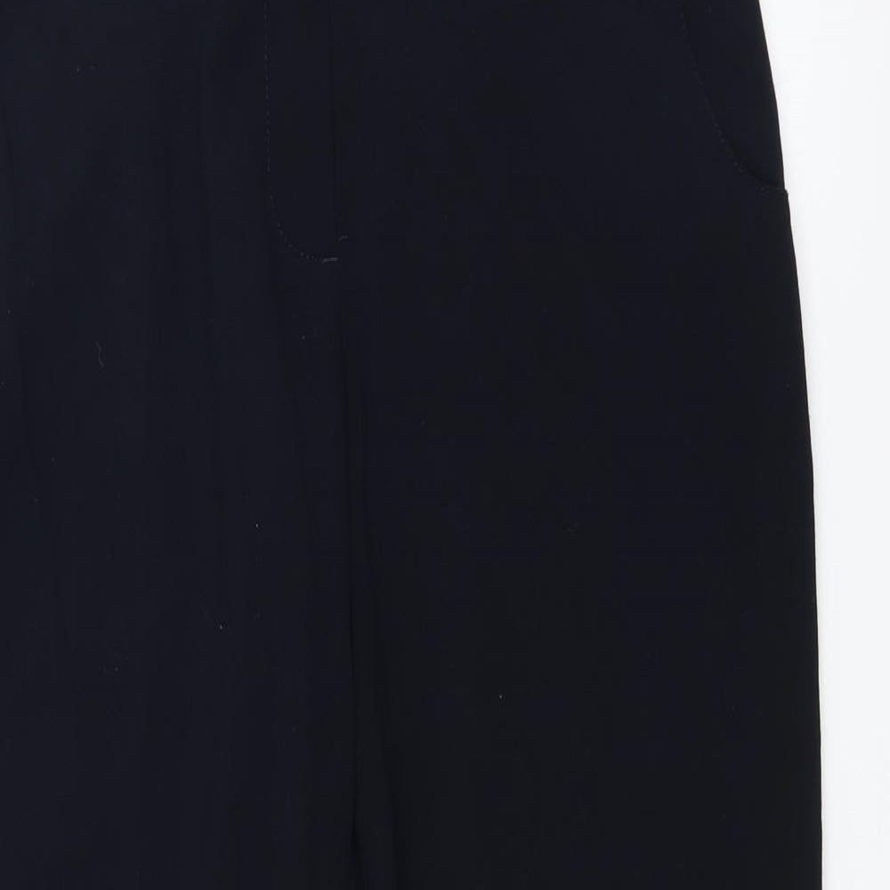 Womens UK Size 10 Marks and Spencer Regular Fit  Blue Trousers
