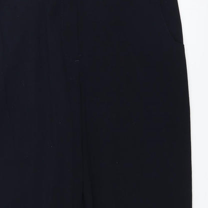 Womens UK Size 10 Marks and Spencer Regular Fit  Blue Trousers
