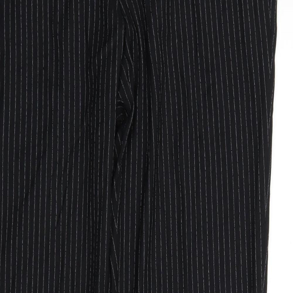 Womens UK Size 34 in River Island Regular Fit  Black Trousers