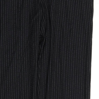 Womens UK Size 34 in River Island Regular Fit  Black Trousers