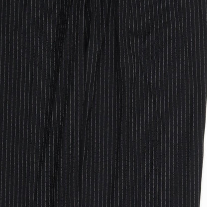 Womens UK Size 34 in River Island Regular Fit  Black Trousers