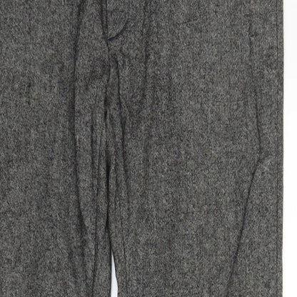 Womens UK Size 34 in H&M Regular Fit  Grey Trousers