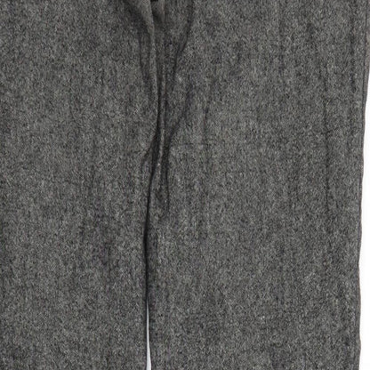 Womens UK Size 34 in H&M Regular Fit  Grey Trousers