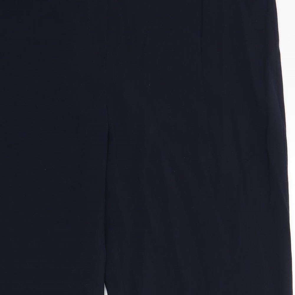 Laura Brook Womens Blue   Trousers  Size 14 L28 in