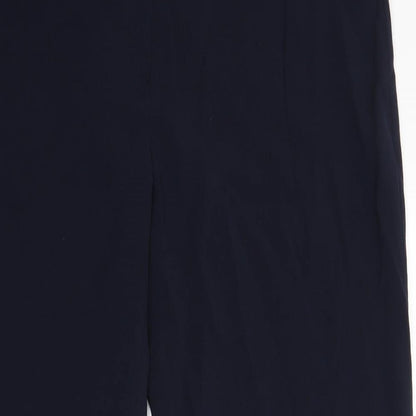 Laura Brook Womens Blue   Trousers  Size 14 L28 in