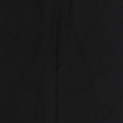 Womens UK Size 12 Papaya Regular Fit  Black Trousers