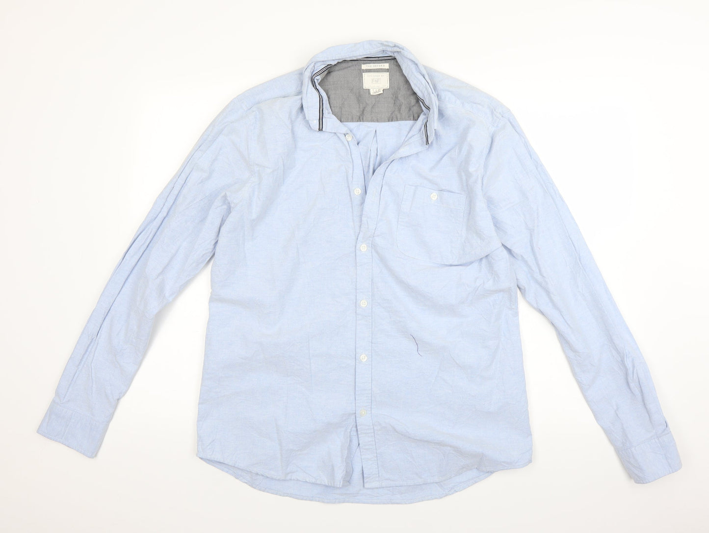 F&F Mens Blue    Button-Up Size L
