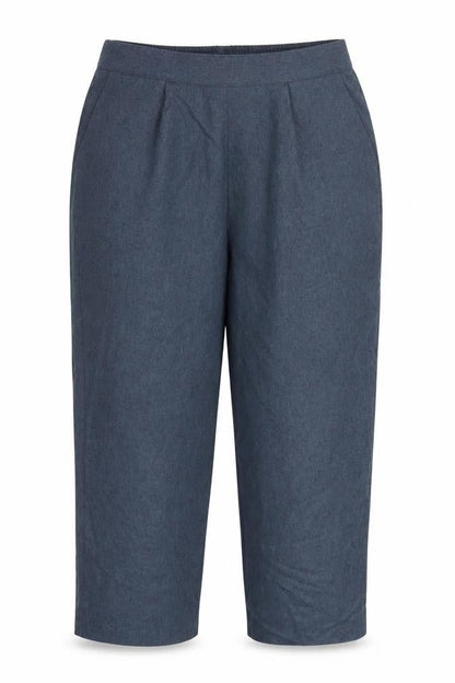 Bonmarché Womens Blue Trousers Size 14 L24 in