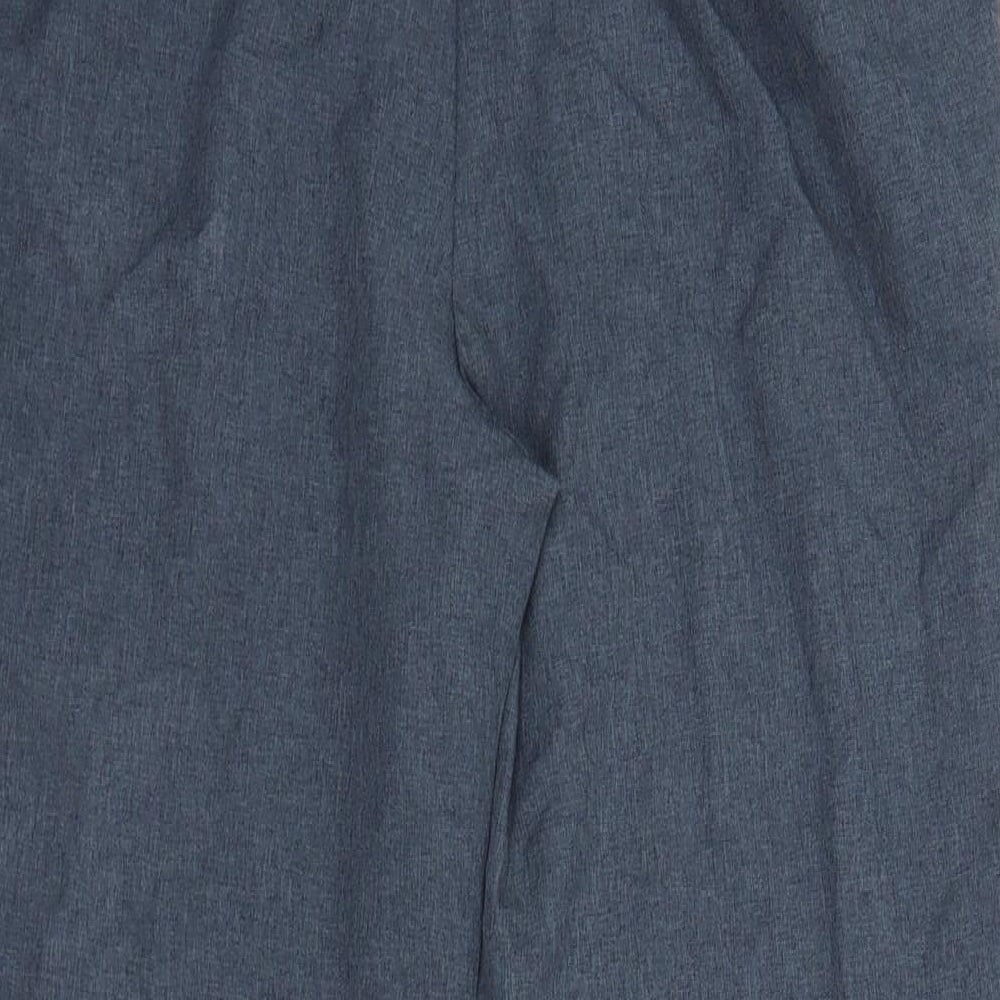 Womens UK Size 14 Bonmarché Regular Fit  Blue Trousers