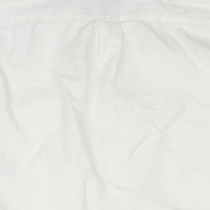 Marks & Spencer Boys White   Basic Button-Up Size 8 Years