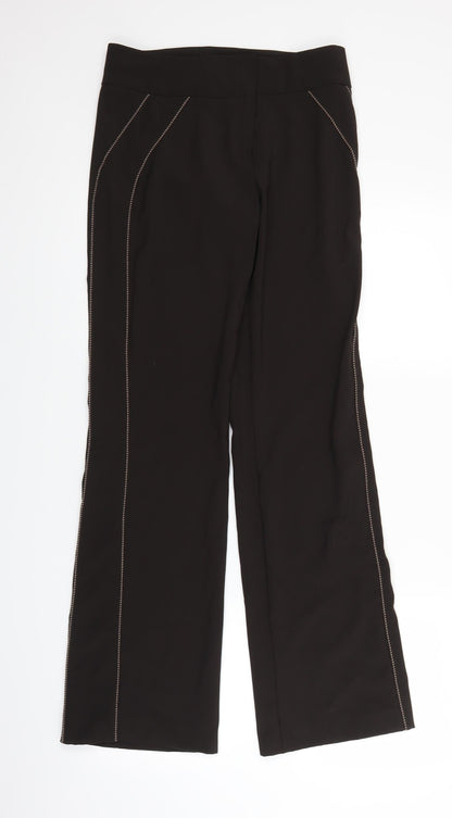 Miss Tic Womens Brown   Trousers  Size 28 in L30 in