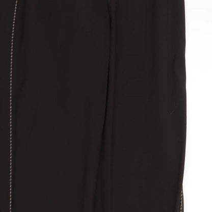 Miss Tic Womens Brown   Trousers  Size 28 in L30 in