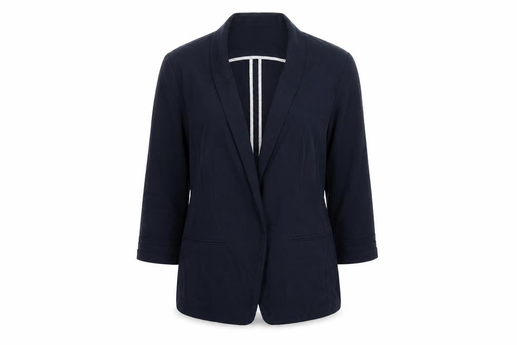 Womens UK Size 14 Marks and Spencer Regular Blue Blazer