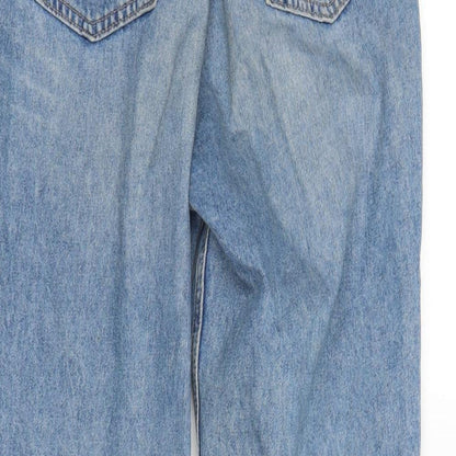 Womens UK Size 8 H&M Regular Fit Straight Blue Jeans