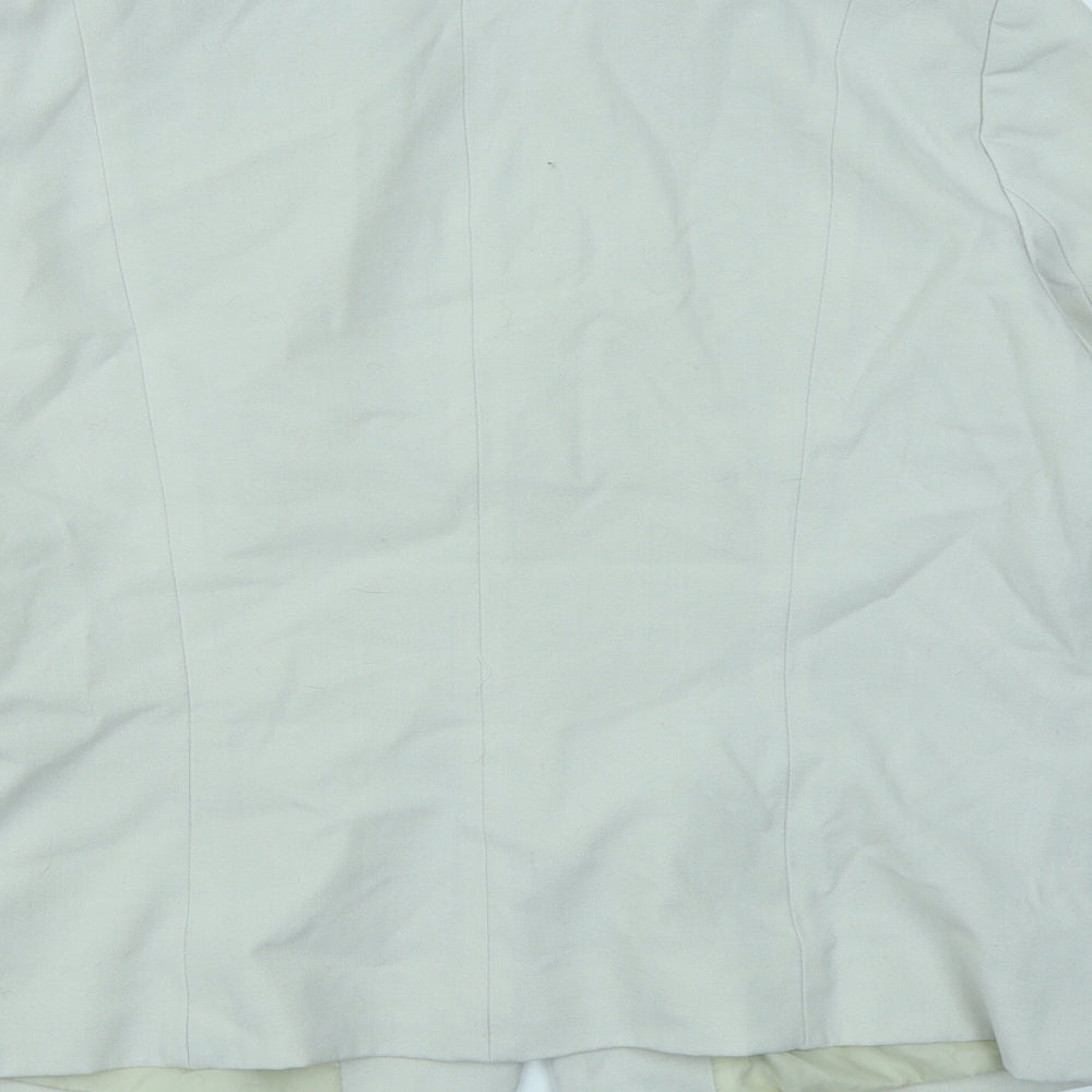 New Look Womens Beige   Jacket Blazer Size 14