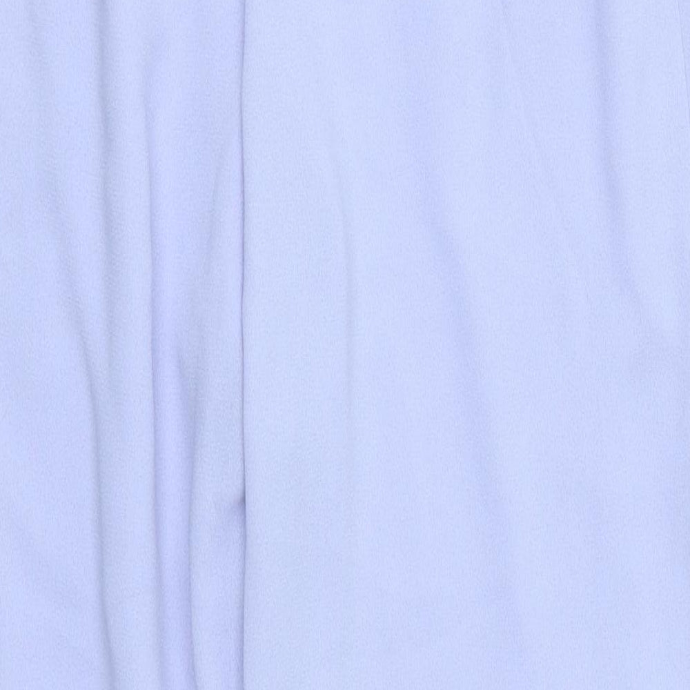 Media Womens Purple   Trousers  Size 12 L28 in