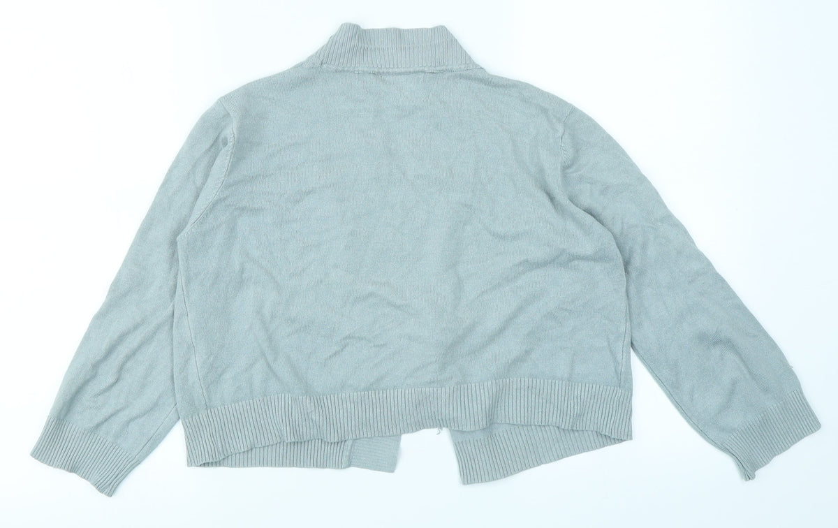 Thesis Womens Blue   Cardigan Jumper Size L